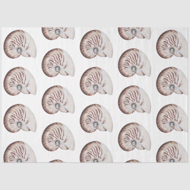 Papel De Seda MarShell, Série SeaColor Submarino, Design 9 (Frente )