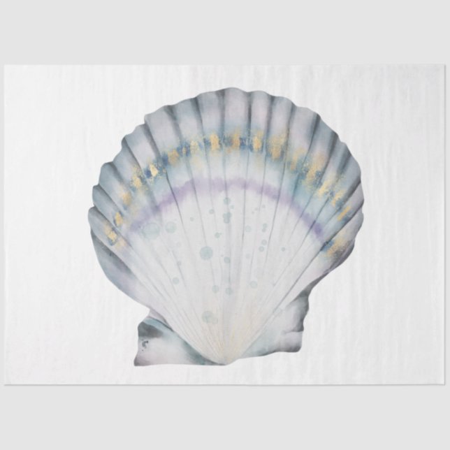 Papel De Seda MarShell, Série SeaCores Submarinos, Design 1 (Frente )