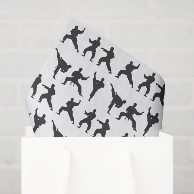 Papel De Seda Martial Arts Decoupage (Sacola de presentes)