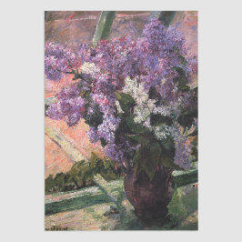 Papel De Seda Mary Cassatt - Lilases numa Janela