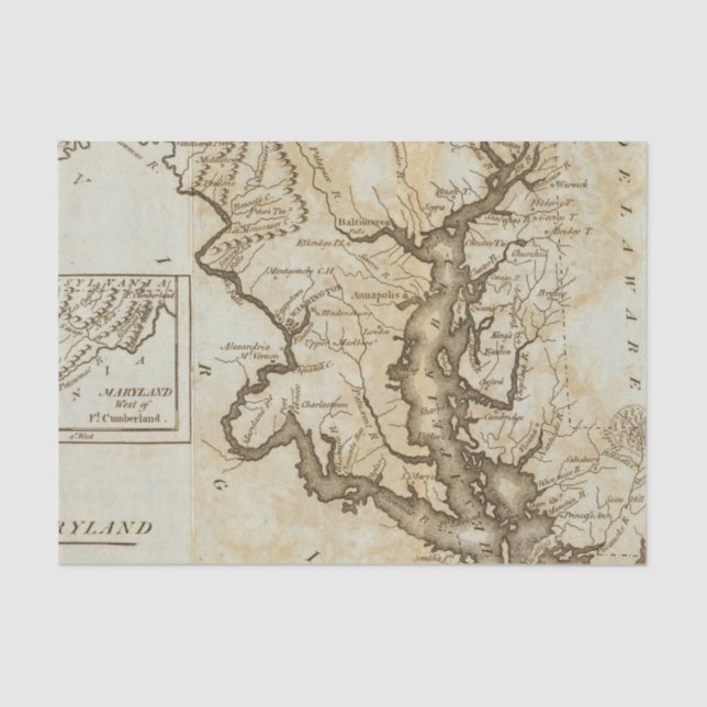 Papel De Seda Maryland 4 (Frente )