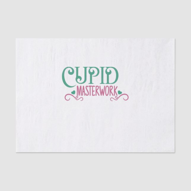 Papel De Seda Masterwork Cupid de Presente de casal (Frente )