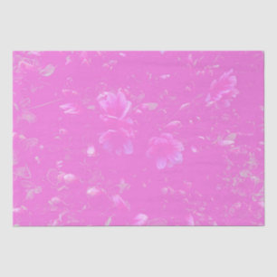 Papel De Seda Mauve Flutuante das Flores de Azalea