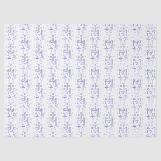 Papel De Seda Medalha de Nossa Senhora das Graves (Frente )