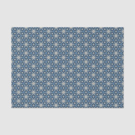 Papel De Seda Medalhão de Patrimônio da Deep Blue Prairie