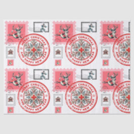 Papel De Seda Medical-Themed Christmas Stamps and Holiday Clipar