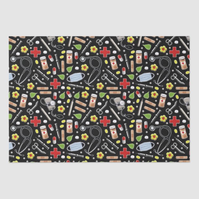 Papel De Seda Médico Presente (Frente )