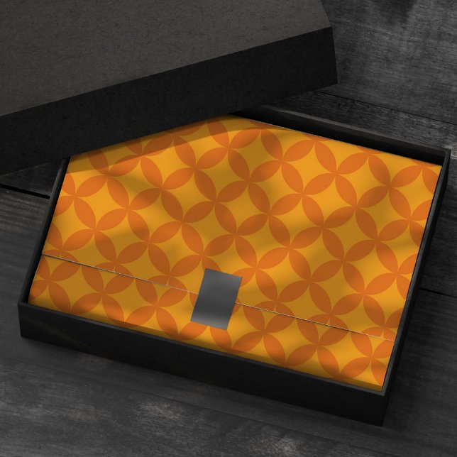 Papel De Seda Médio Século Mod Geométrico Retro Moderno Sol Lara (Criador carregado)