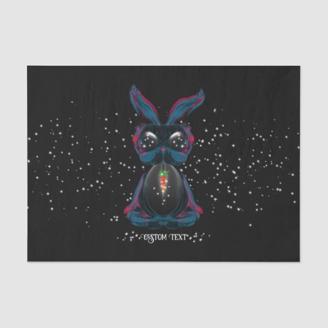 Papel De Seda Meditação de Dose de Olhos Bonitos à Luz Estelar (Frente )