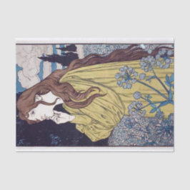 Papel De Seda Meditação por Eugene Grasset