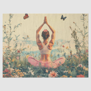 Papel De Seda Meditação Serena ao Nascer do Sol (3)