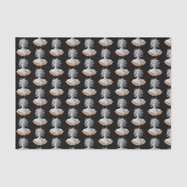 Papel De Seda Medusa Gorgon Mitologia Grega (Frente )