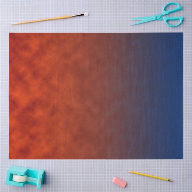 Papel De Seda Meia-Noite Queda da Brasa (Arte )