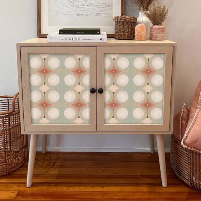 Papel De Seda Meio século Círculos Orgânicos Modernos Rodando a  (Criador carregado)