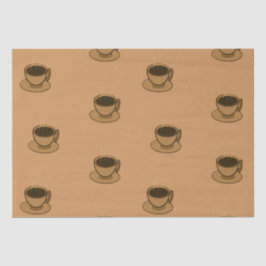 Papel De Seda Meio século Moderno Café Marrom