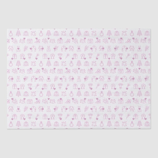Papel De Seda Melody of Love: Wedding Lines Standard (Frente )