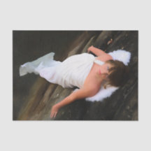 Menina Anjo Arte Refinada Vintage Elegante