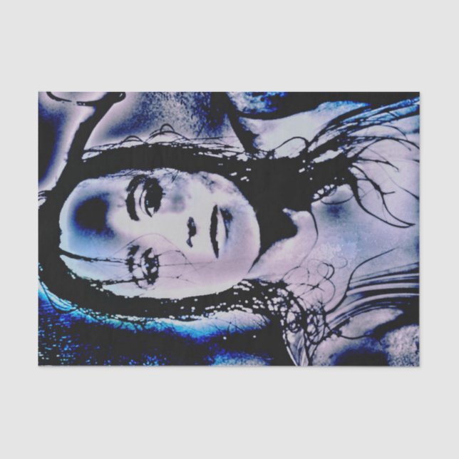 Papel De Seda Menina digital (Frente )