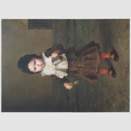 Papel De Seda Menina Vazia de Taça (Ludwig Knaus)