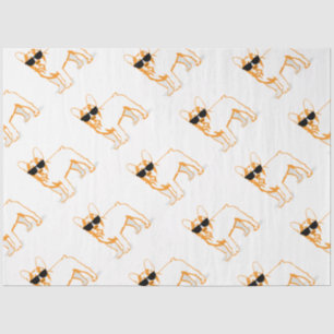 Papel De Seda Menino French Bulldog mais fixe