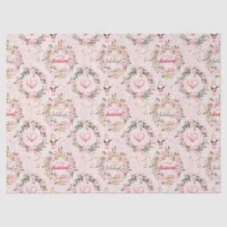 Papel De Seda Mensagem Personalizada de Beaux do Quebra-Cabeça R