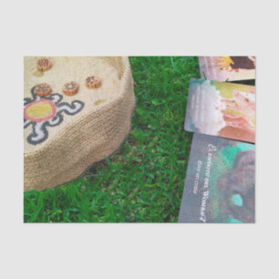 Papel De Seda Mensagens Místicas: Tarô e aráculos sobre o grupo