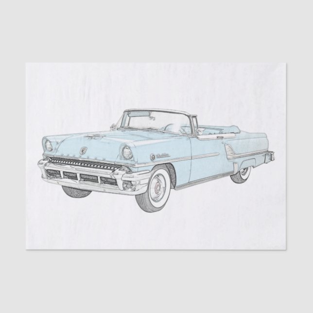 PAPEL DE SEDA MERCURY MONTCLAIR 1955 (Frente )