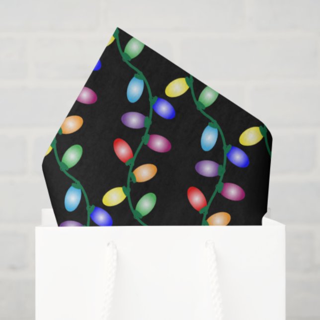 Papel De Seda Merry and Bright  (Sacola de presentes)