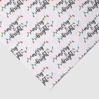 Papel De Seda Merry & Bright Tissue Paper