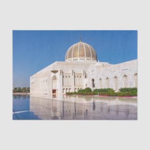 Papel De Seda Mesquita Grande do Sultão Qaboos em Mascate, Omã