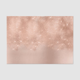 Papel De Seda Metálicos Dourados do rosa do rosa coram brilho d
