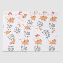 Papel De Seda Meu amor está voando para você