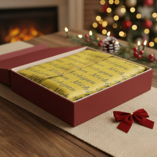 Papel De Seda Michigan Milho e Azul