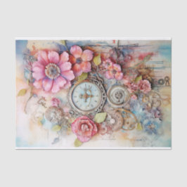 Papel De Seda Mídia mista em pinos vibrantes divertidos