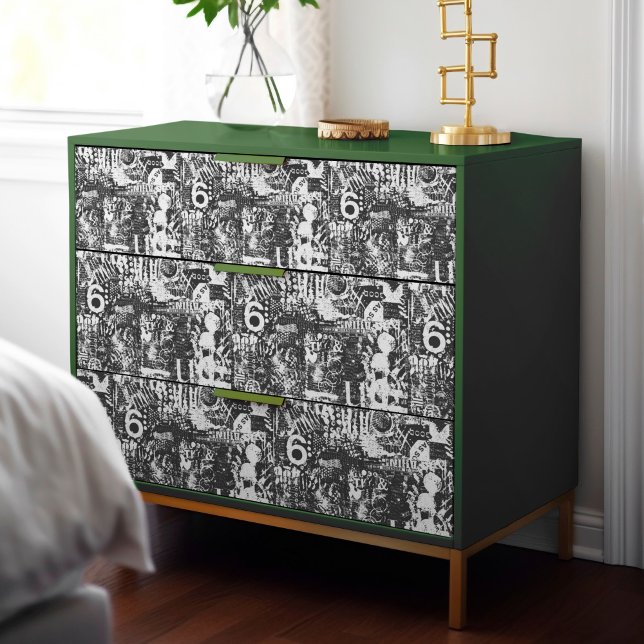 Papel De Seda Mídia mista para desacoplamento ou colagem de móve (This is a mockup, the design may appear larger or smaller on your item depending on it's size.)