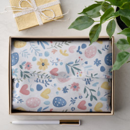 Papel De Seda Mini-Printura de Páscoa Pastel – 4,5kg, 43x58cm