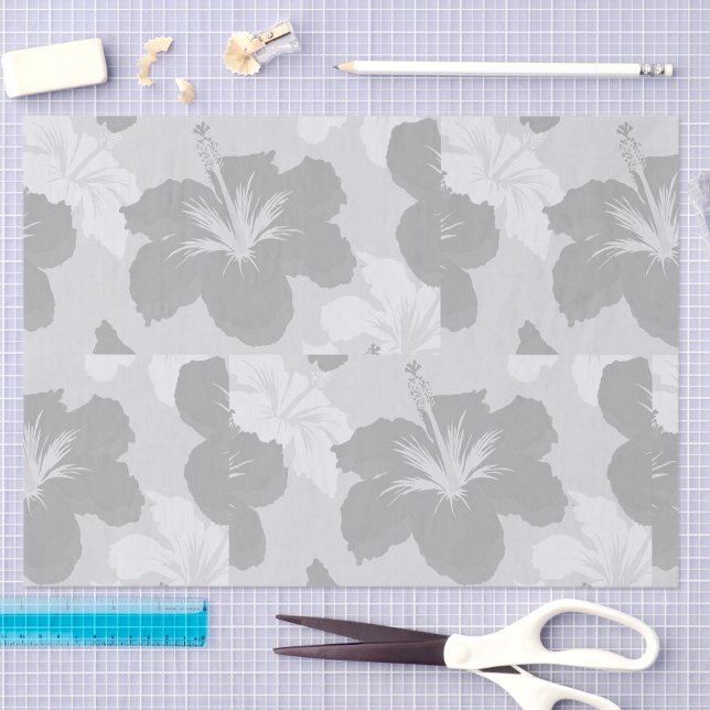 Papel De Seda Minimalist Summer Hibiscus (Criador carregado)