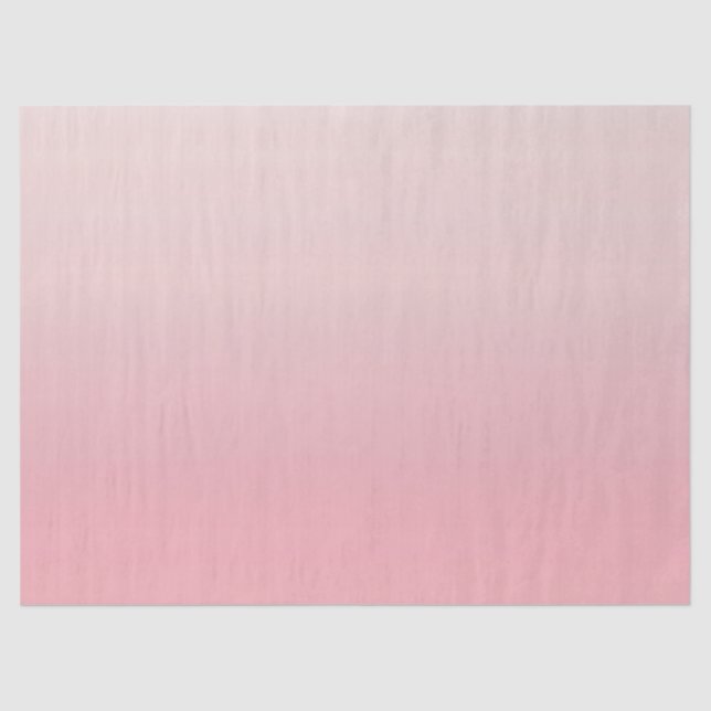 Papel De Seda Minimalista Rosa Gradiente (Frente )