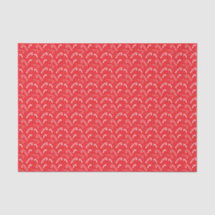 Papel De Seda Mínimo Clássico de Doces Vermelhos Festivos Festiv