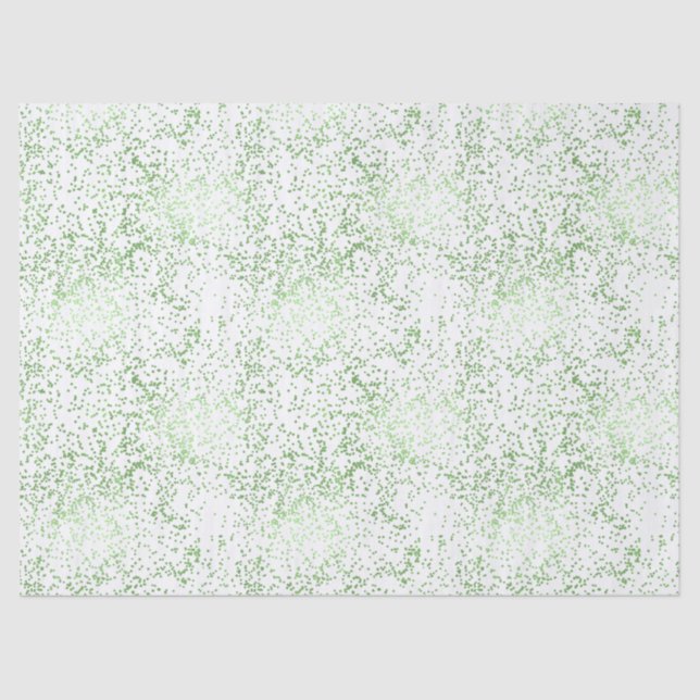 Papel De Seda Mint Confetti Pontos (Frente )