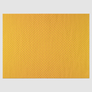 Papel De Seda "Mirage" Amarelo vibrante em laranja-rajada