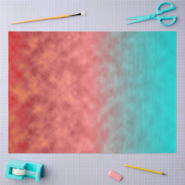 Papel De Seda Miragem Carmesim (Arte )