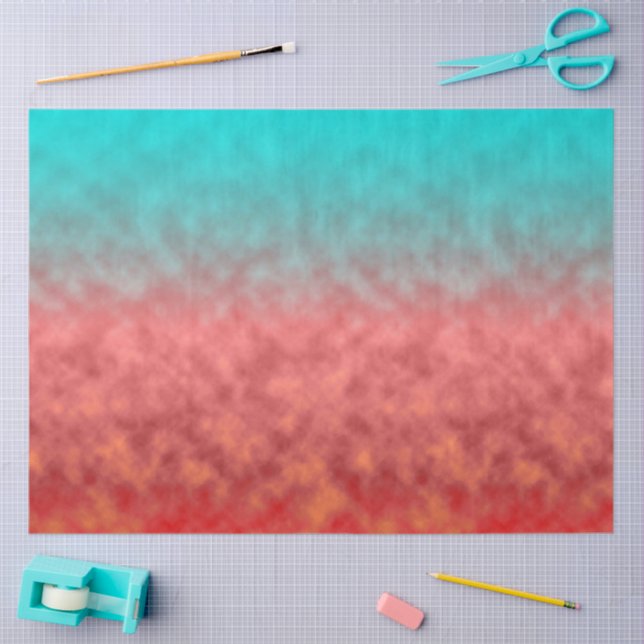 Papel De Seda Miragem Carmesim (Arte )