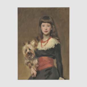 Papel De Seda Miss Beatrice Townsend por John Singer Sargent