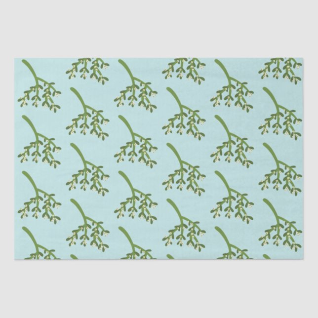 Papel De Seda Mistletoe Christmas (Frente )
