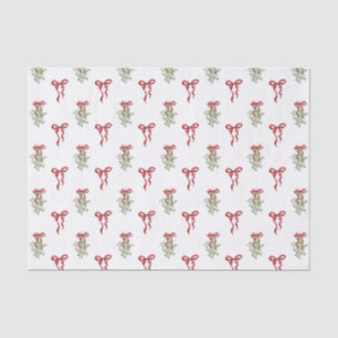 Papel De Seda Mistura de Arco Vermelho com Aquarela Natal