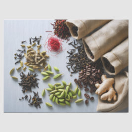 Papel De Seda Mistura de Especiarias Aromáticas