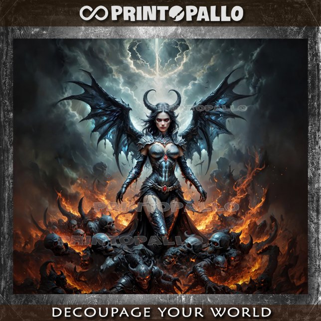 Papel De Seda Mito de Lilith: a mãe de todos os demônios do infe (Criador carregado)