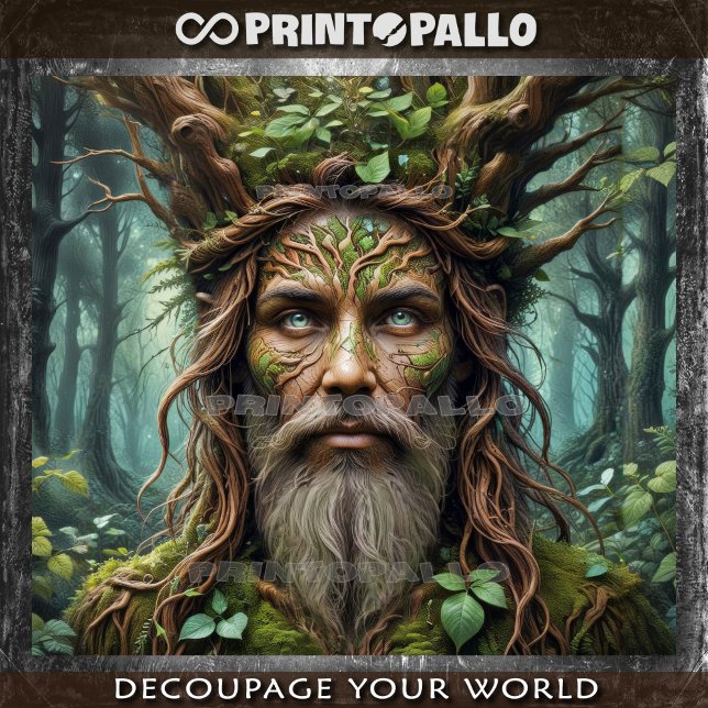 Papel De Seda Mito grego: Drus of the tree (Treant) (Criador carregado)