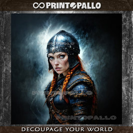 Papel De Seda Mitologia Nórdica: Frigg, esposa de Odin.